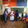 Sint en Piet op school